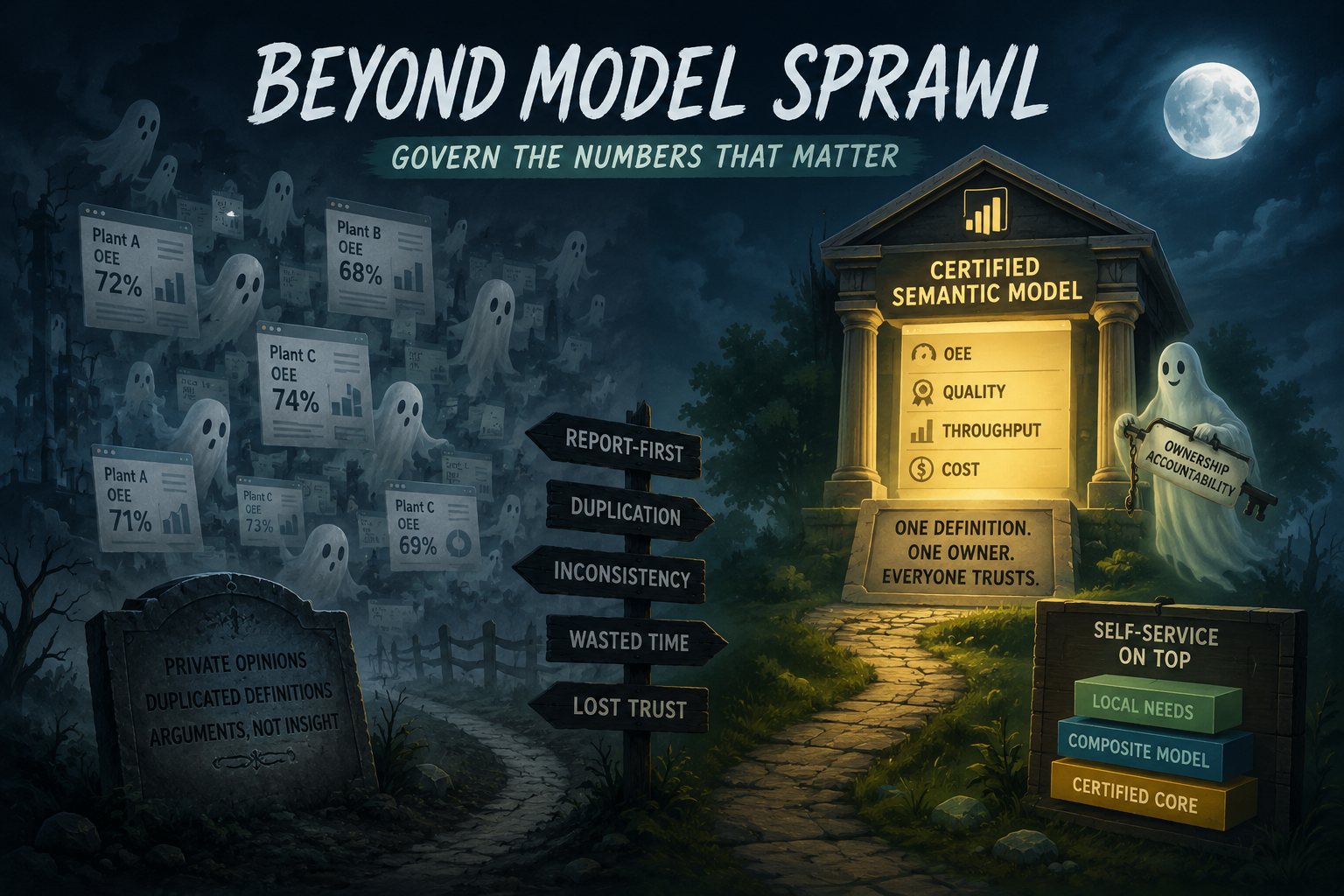 Semantic model sprawl is a symptom, not the disease